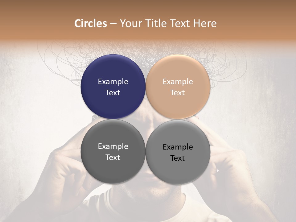 Work Temple Chaos PowerPoint Template