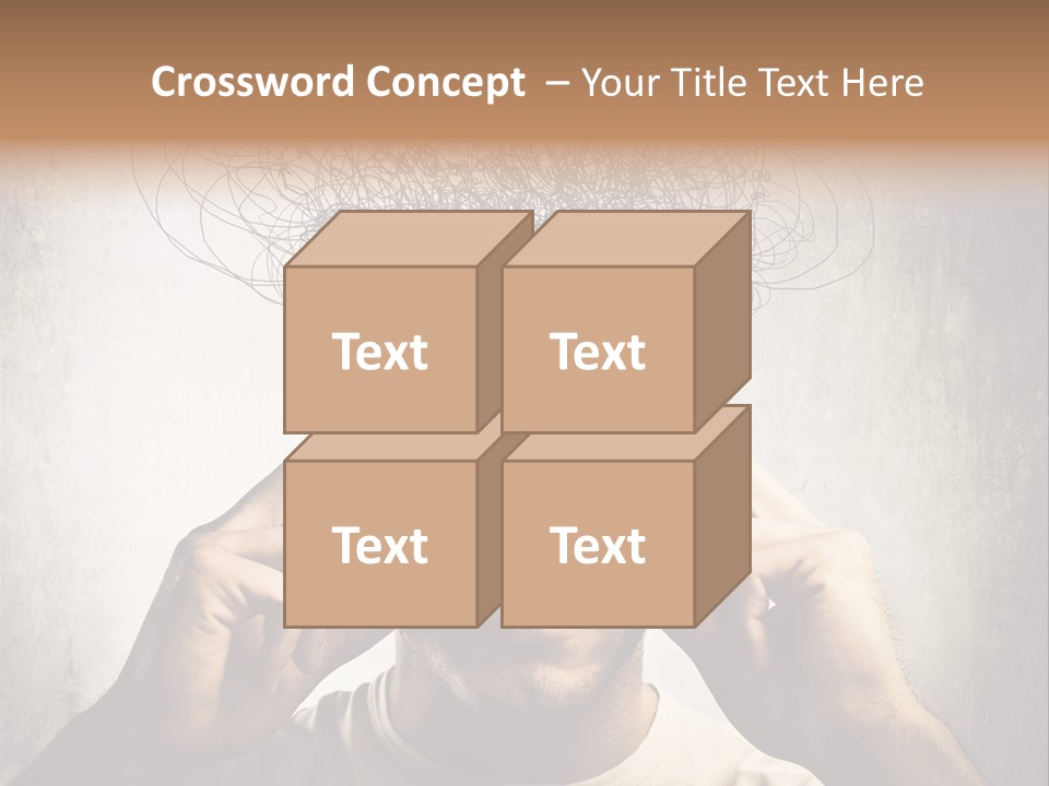 Work Temple Chaos PowerPoint Template