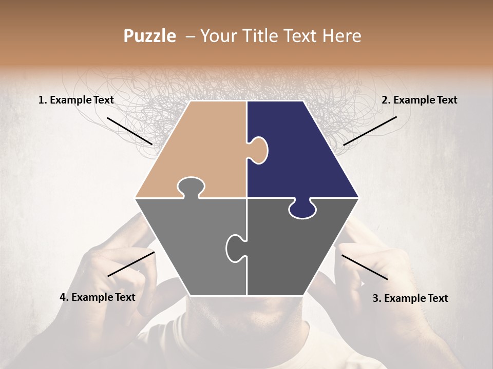 Work Temple Chaos PowerPoint Template