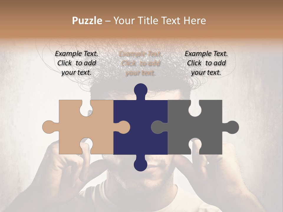 Work Temple Chaos PowerPoint Template