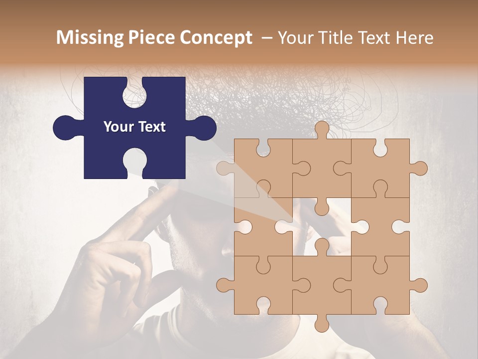 Work Temple Chaos PowerPoint Template