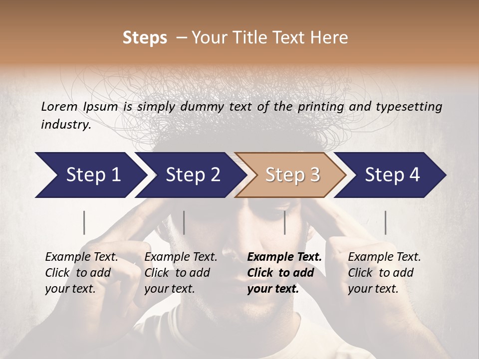 Work Temple Chaos PowerPoint Template