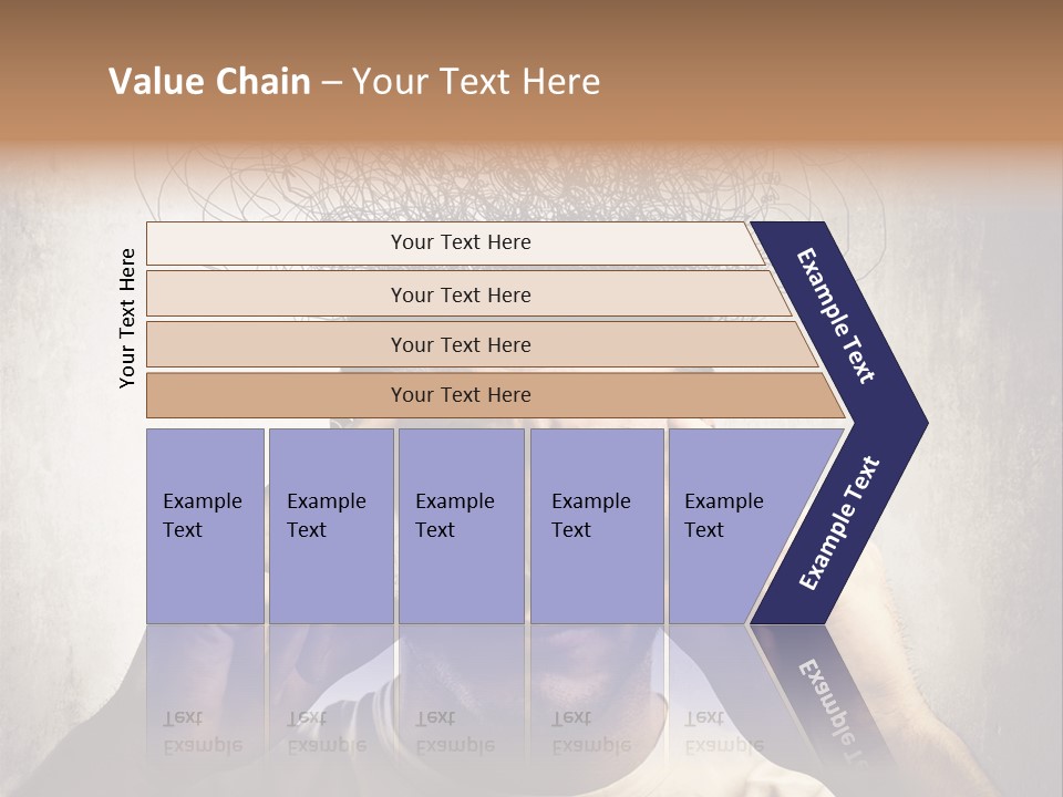 Work Temple Chaos PowerPoint Template