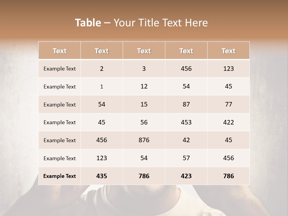 Work Temple Chaos PowerPoint Template