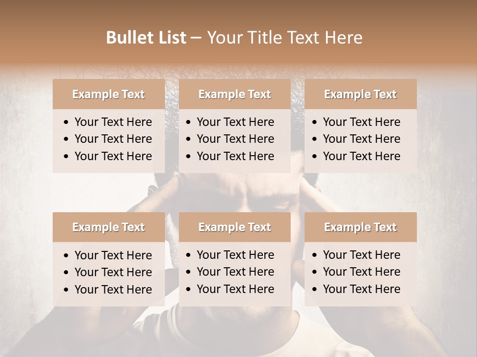 Work Temple Chaos PowerPoint Template