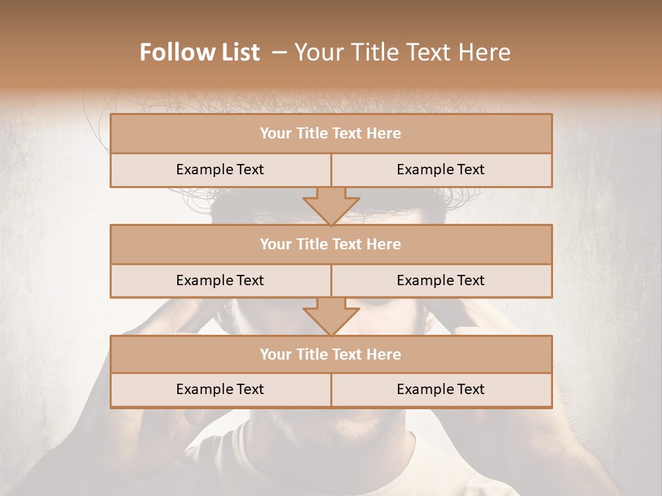 Work Temple Chaos PowerPoint Template