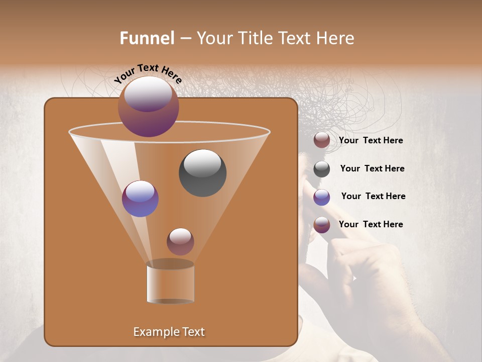 Work Temple Chaos PowerPoint Template