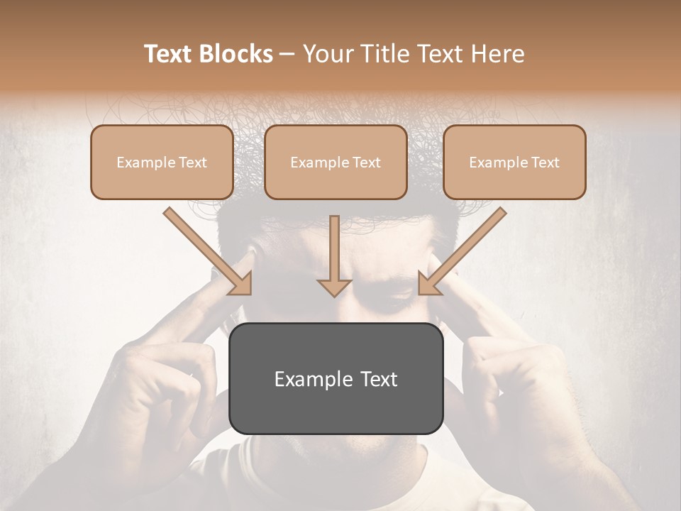 Work Temple Chaos PowerPoint Template