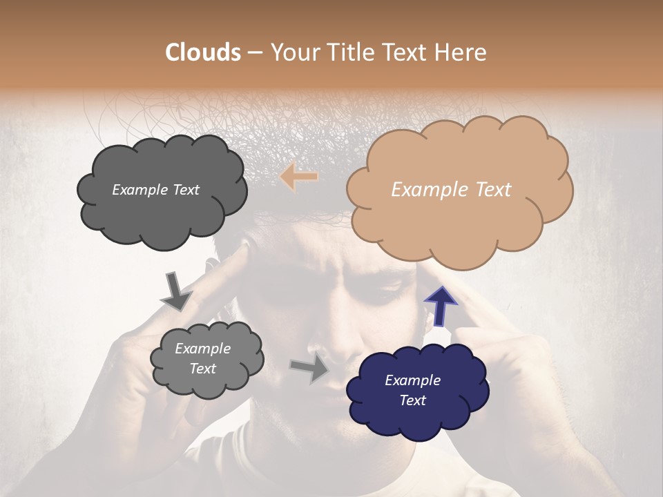 Work Temple Chaos PowerPoint Template