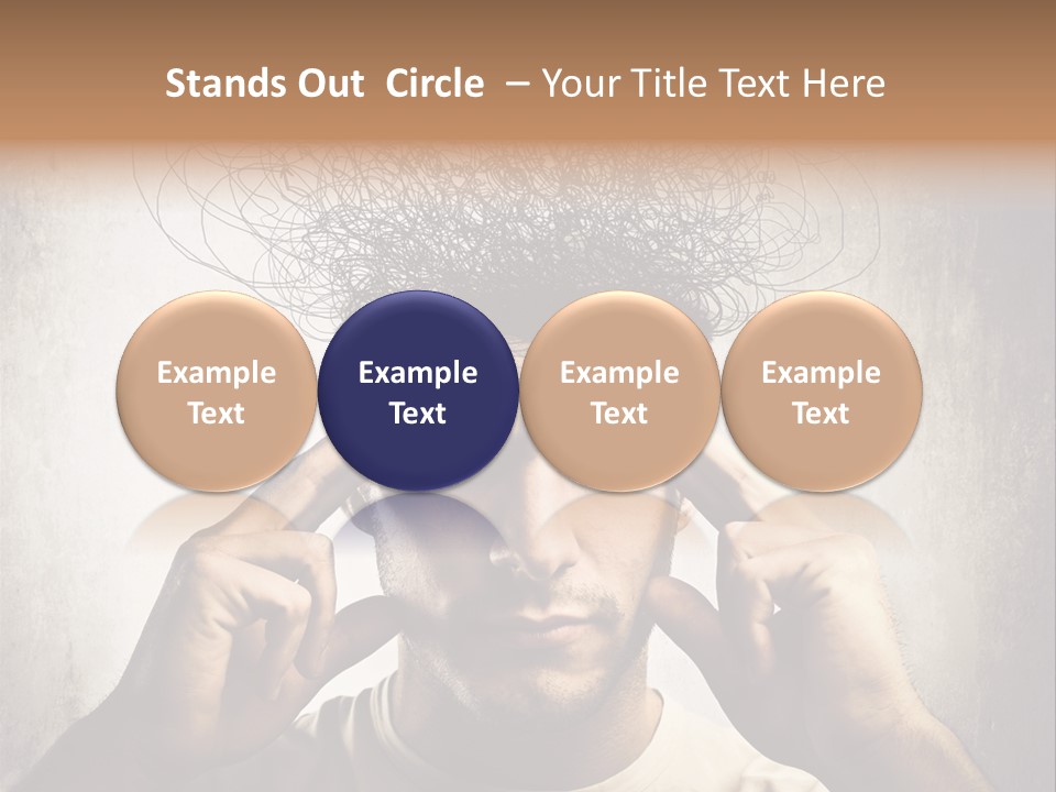 Work Temple Chaos PowerPoint Template