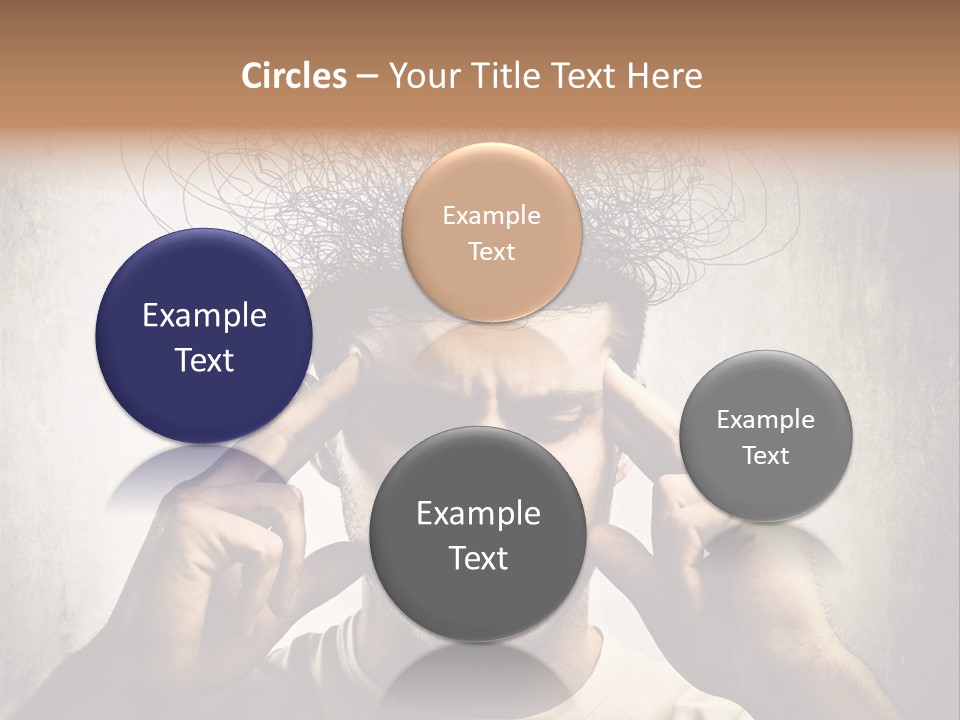 Work Temple Chaos PowerPoint Template