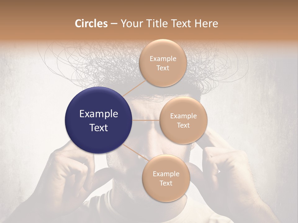 Work Temple Chaos PowerPoint Template