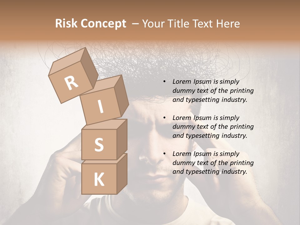 Work Temple Chaos PowerPoint Template