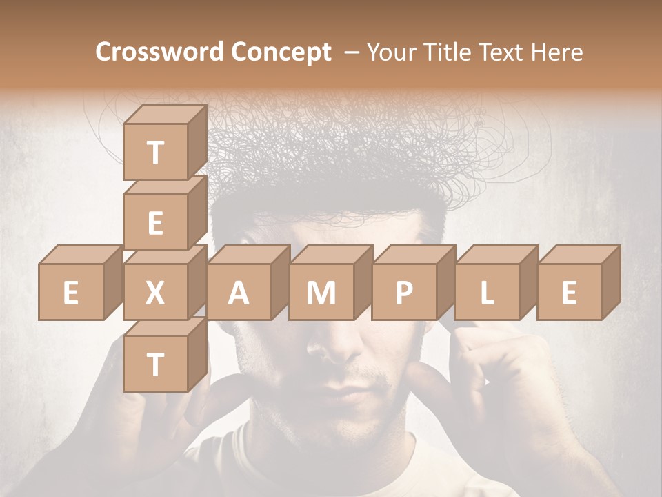 Work Temple Chaos PowerPoint Template