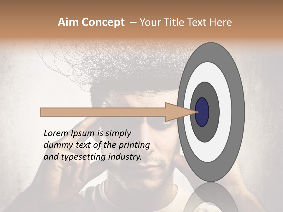 Work Temple Chaos PowerPoint Template