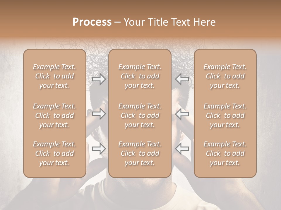 Work Temple Chaos PowerPoint Template
