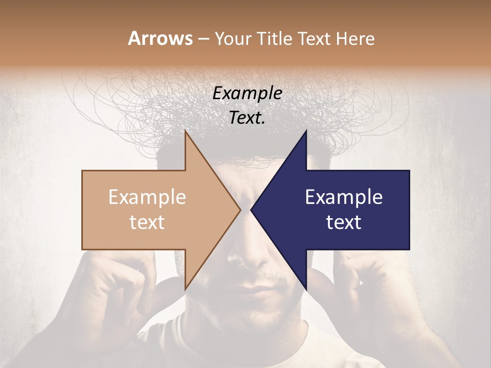 Work Temple Chaos PowerPoint Template