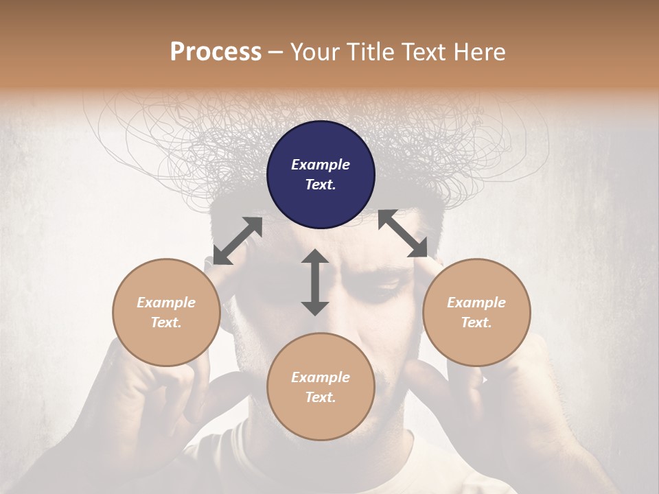 Work Temple Chaos PowerPoint Template