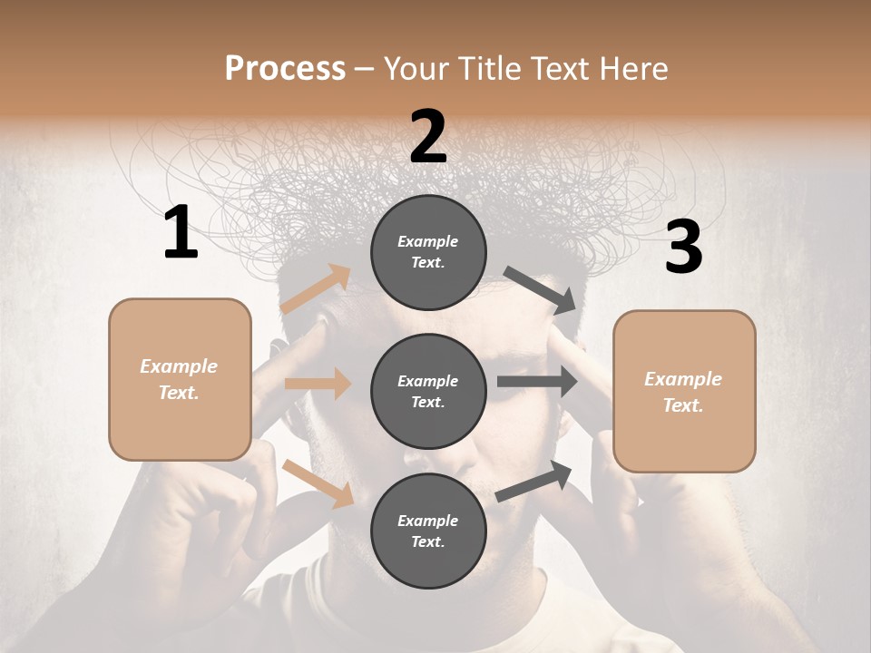 Work Temple Chaos PowerPoint Template