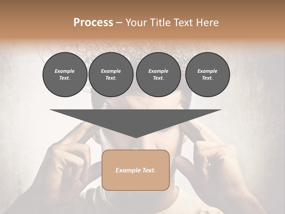 Work Temple Chaos PowerPoint Template