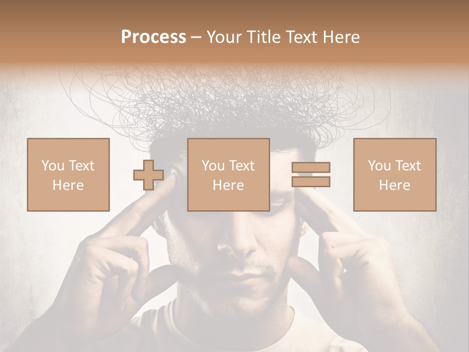 Work Temple Chaos PowerPoint Template
