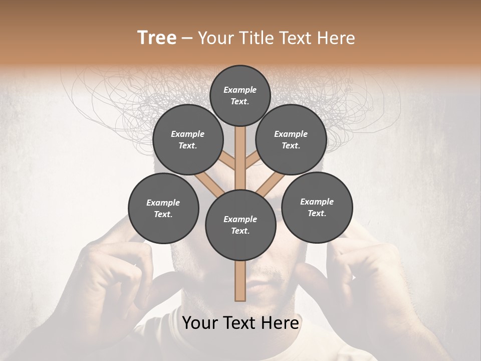 Work Temple Chaos PowerPoint Template