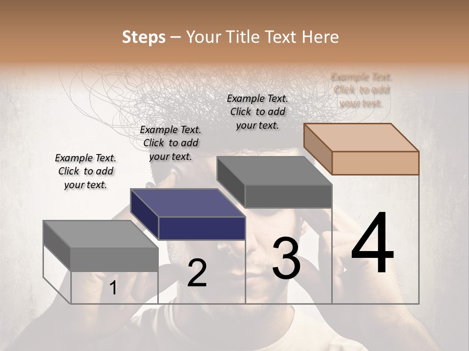 Work Temple Chaos PowerPoint Template