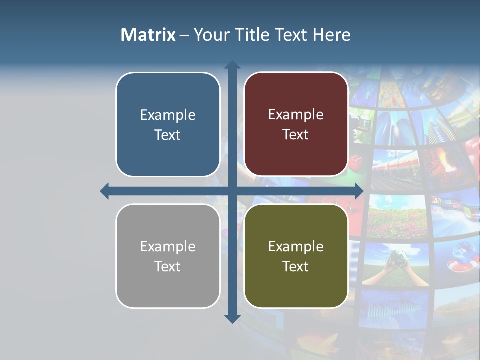 Stream Picture Media PowerPoint Template