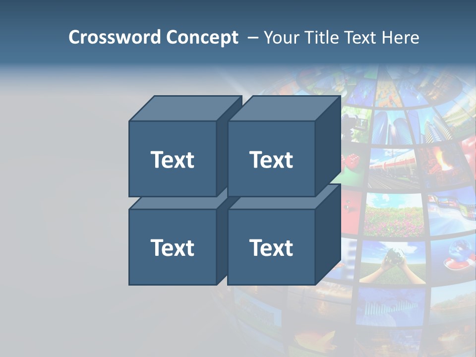 Stream Picture Media PowerPoint Template