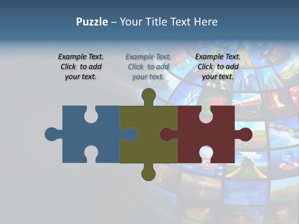 Stream Picture Media PowerPoint Template