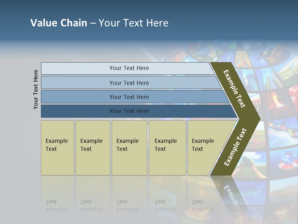 Stream Picture Media PowerPoint Template