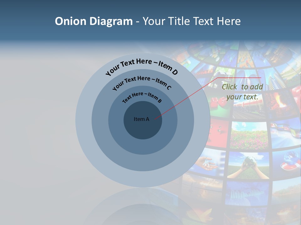 Stream Picture Media PowerPoint Template