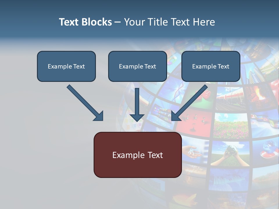 Stream Picture Media PowerPoint Template