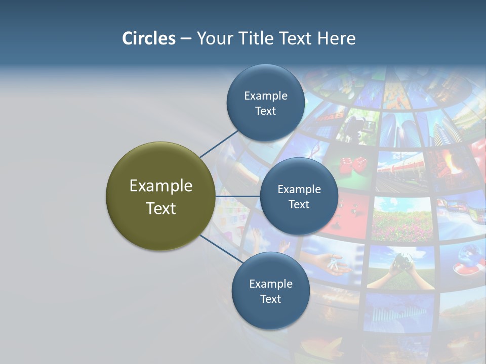 Stream Picture Media PowerPoint Template