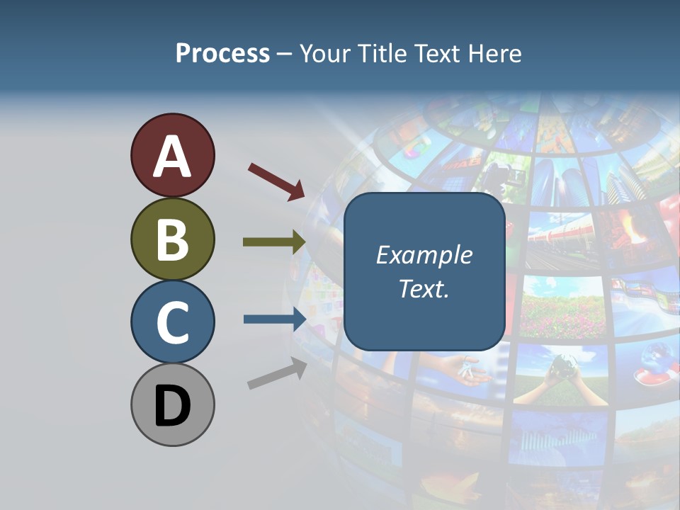 Stream Picture Media PowerPoint Template