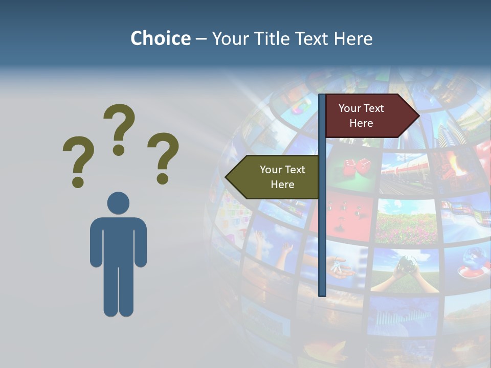 Stream Picture Media PowerPoint Template