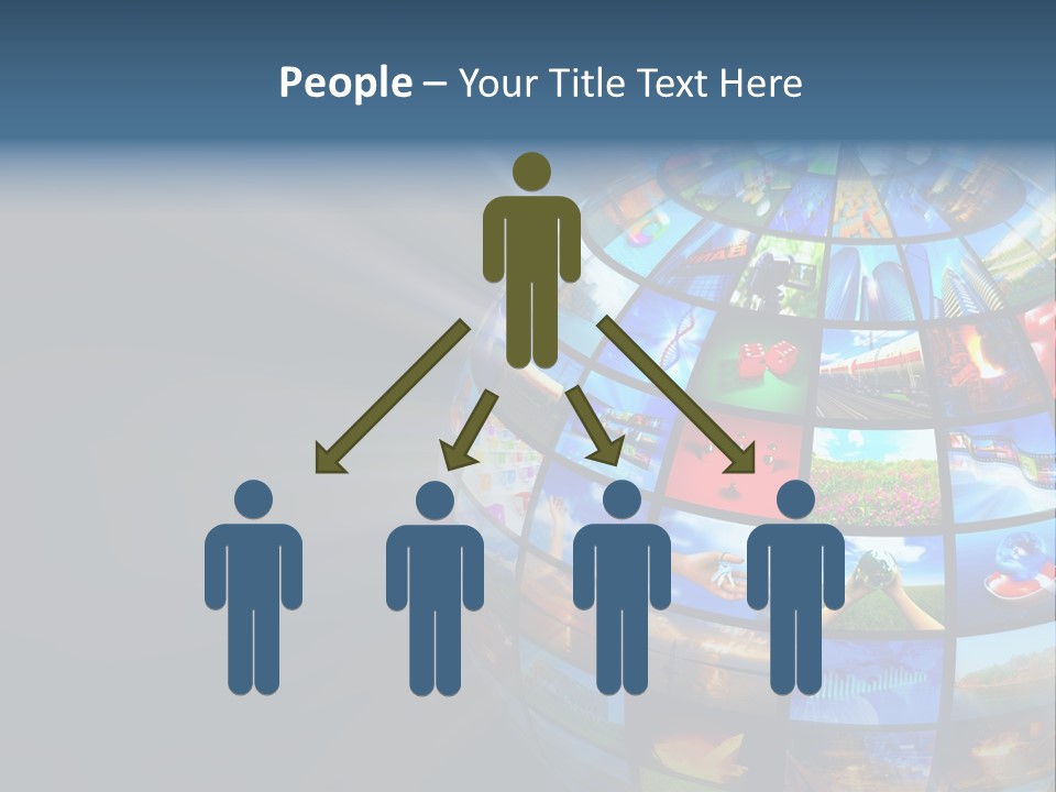 Stream Picture Media PowerPoint Template