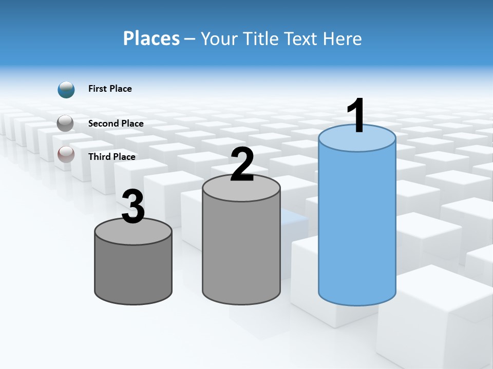 Single Render Object PowerPoint Template