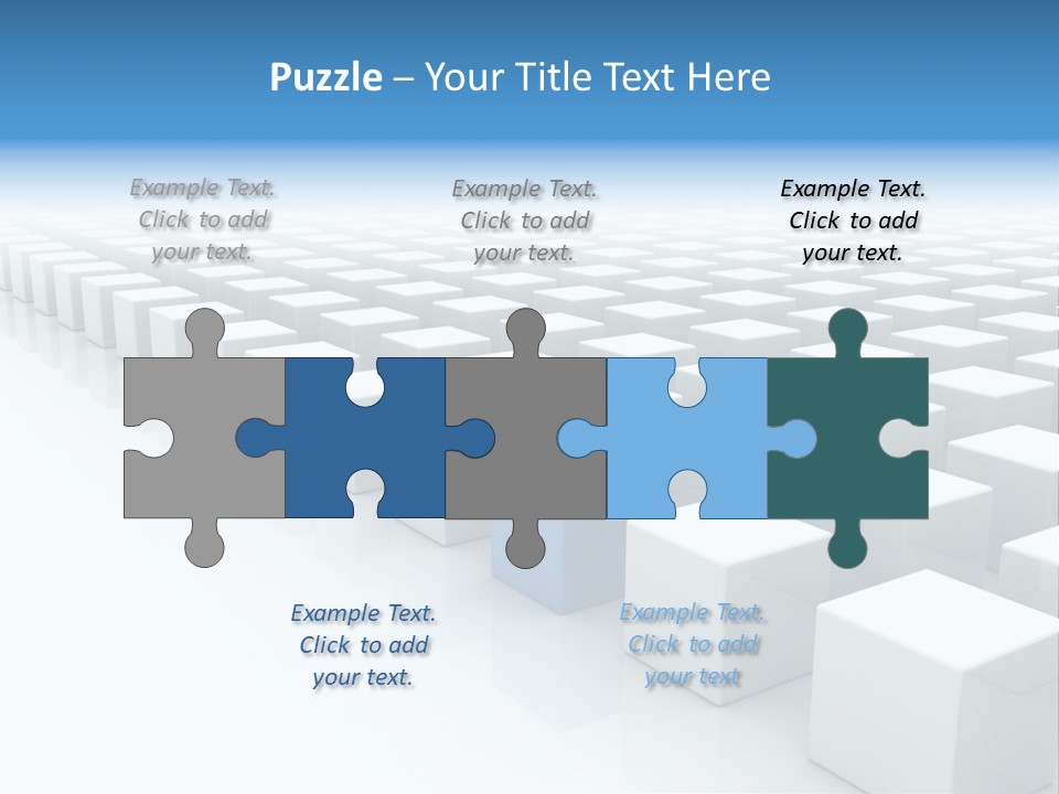 Single Render Object PowerPoint Template