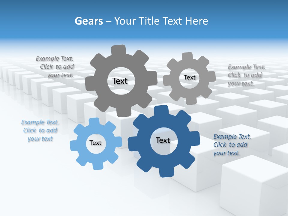 Single Render Object PowerPoint Template