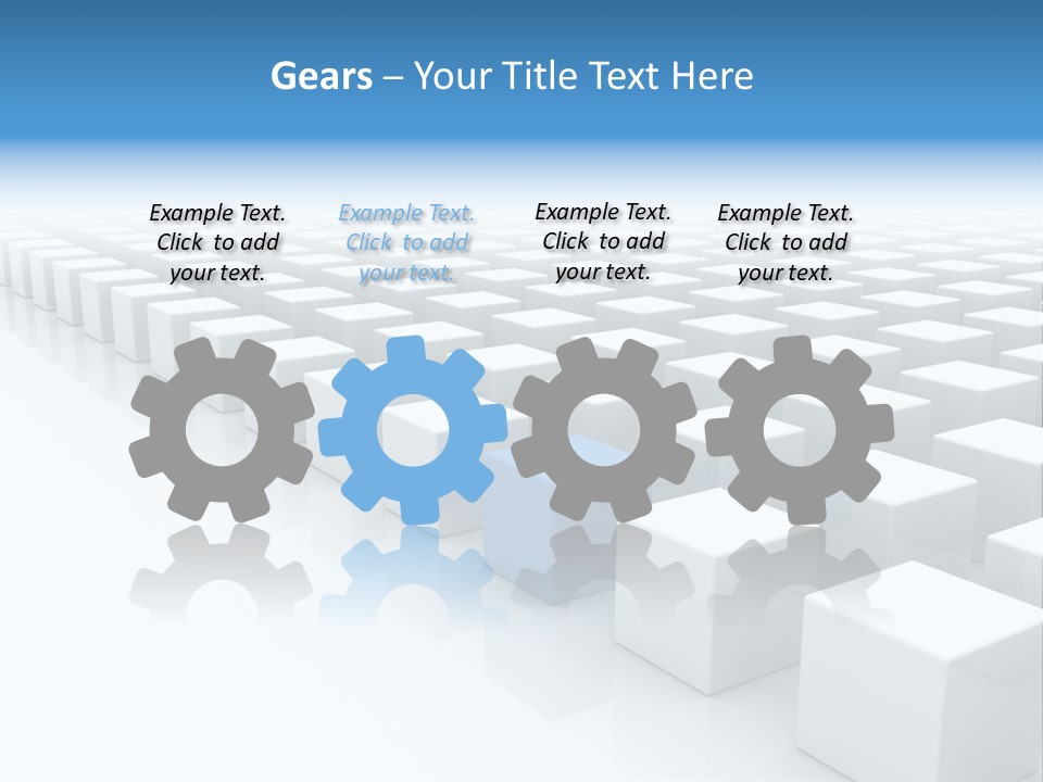 Single Render Object PowerPoint Template