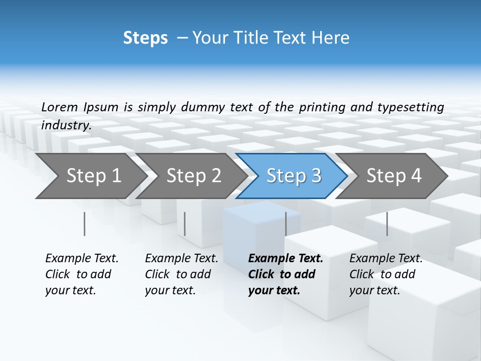 Single Render Object PowerPoint Template