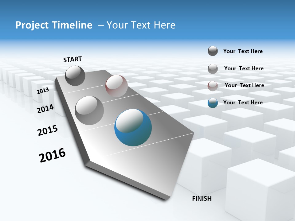 Single Render Object PowerPoint Template