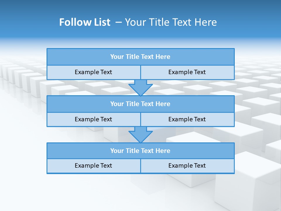 Single Render Object PowerPoint Template