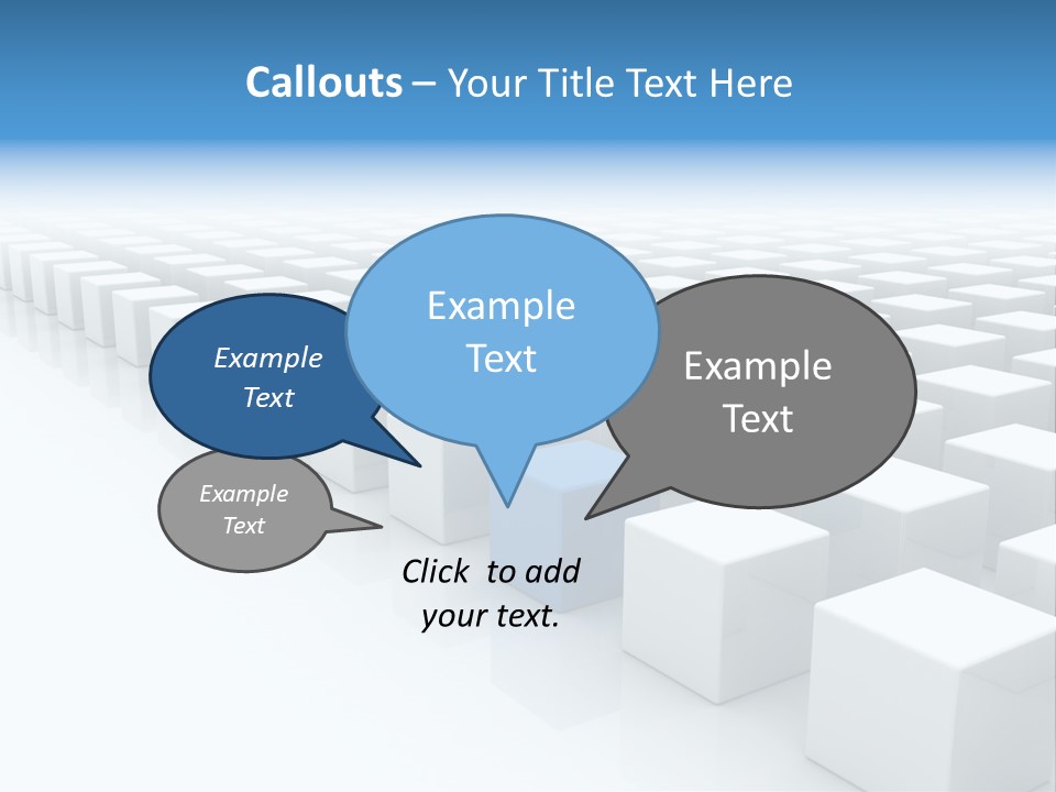 Single Render Object PowerPoint Template
