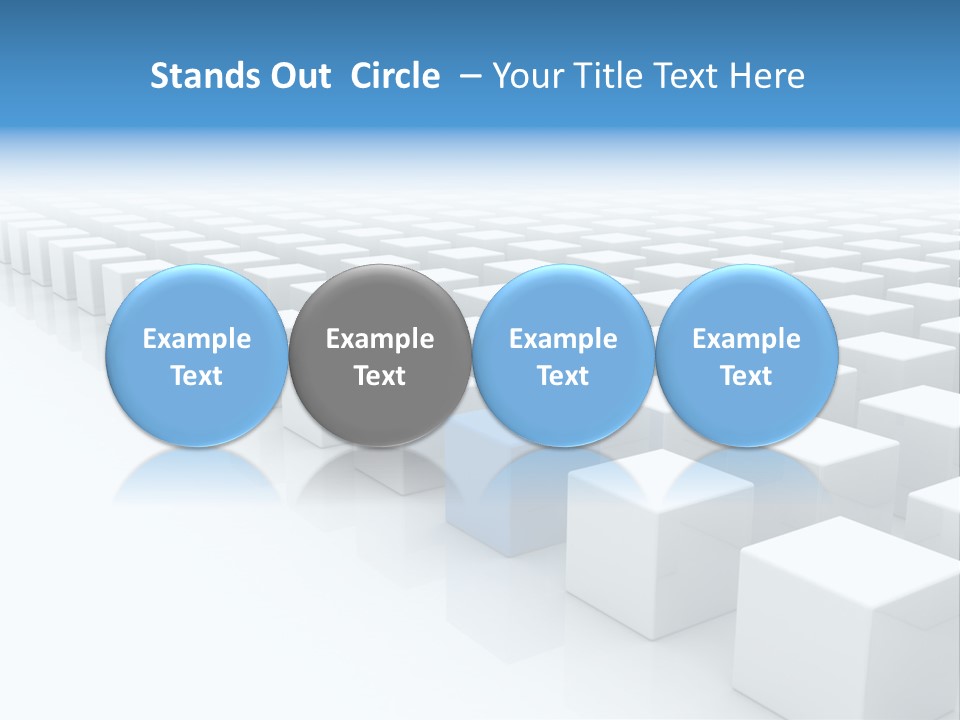 Single Render Object PowerPoint Template