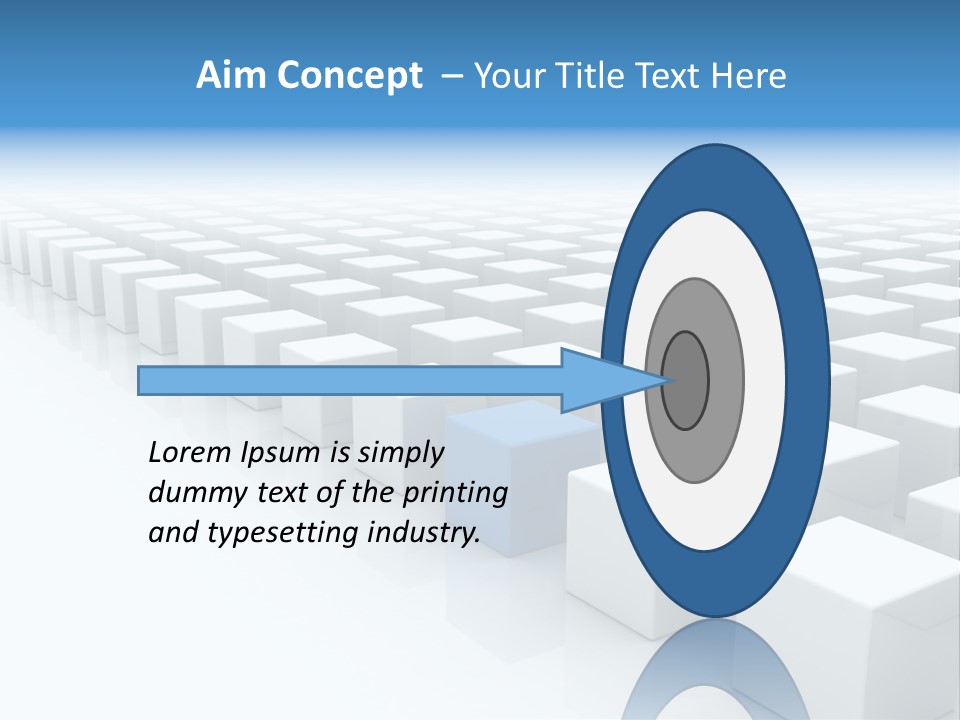 Single Render Object PowerPoint Template