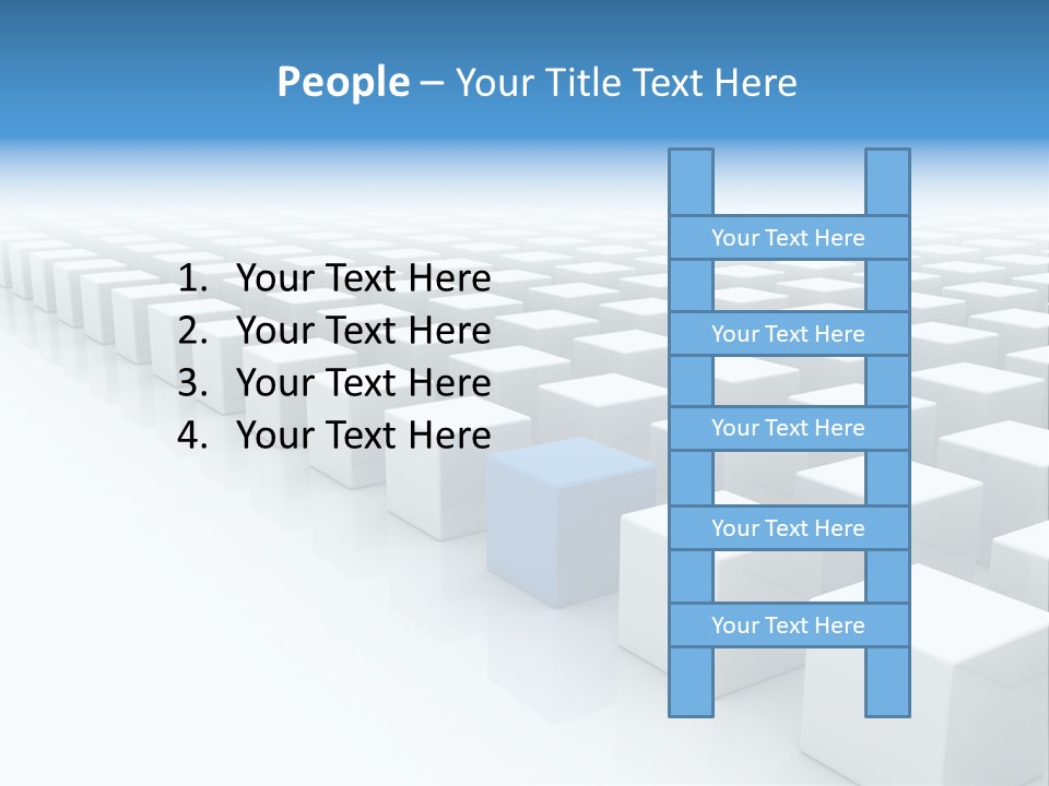 Single Render Object PowerPoint Template