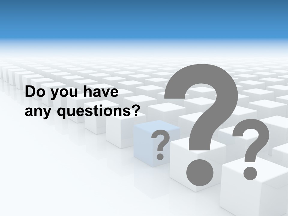 Single Render Object PowerPoint Template