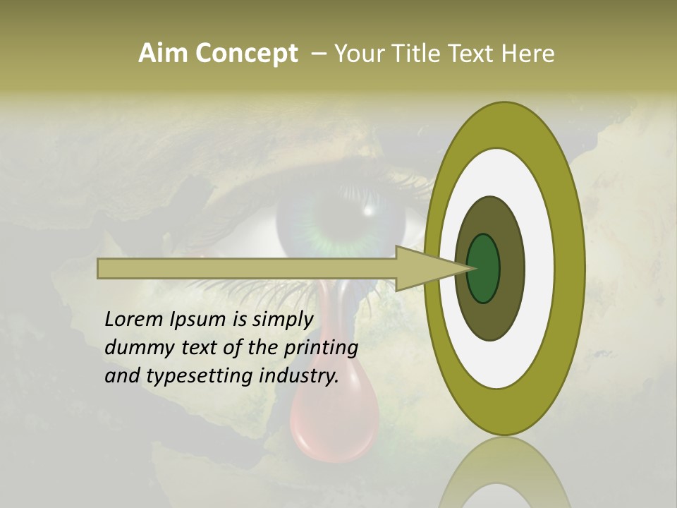 Gorilla War Embargo Sad PowerPoint Template